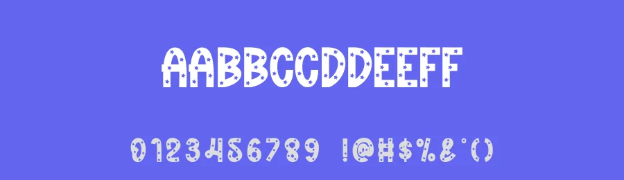 Starry Hearts Display Font by andikastudio — Display Font — thumbnail 3