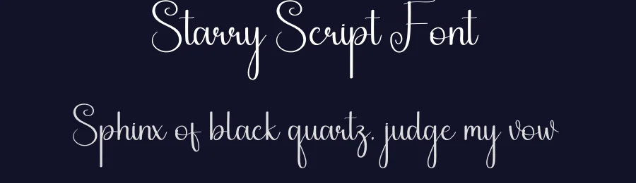 Starry Script Font by andikastudio — Script Handwritten Font — thumbnail 2