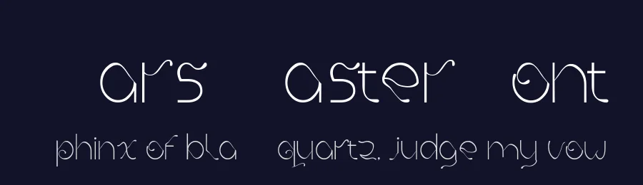 Stars Master Font by enway — Display Font — thumbnail 2