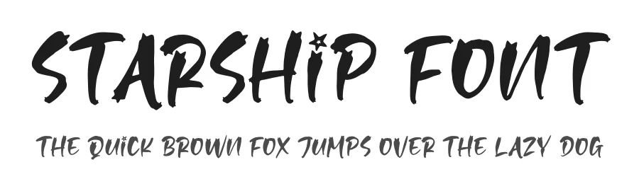 Starship Font by letterfabric — Script Handwritten Font