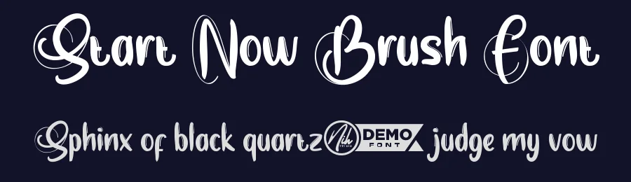 Start Now Brush Font by nihstudio — Script Handwritten Font — thumbnail 2