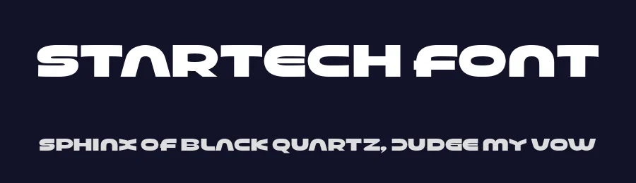 Startech Font by Fikryal Studio — Sans Serif Font — thumbnail 2