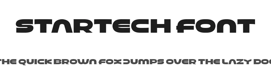 Startech Font by Fikryal Studio — Sans Serif Font