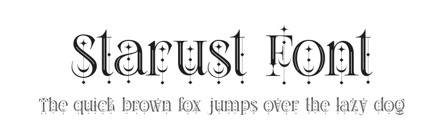Starust Font by alit design — Display Font