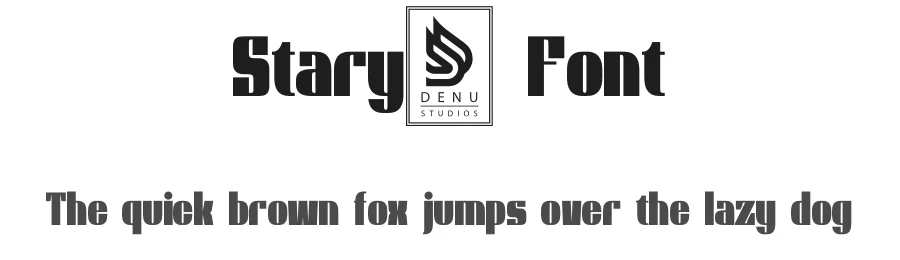 Stary9 Font by Denustudios — Decorative Font