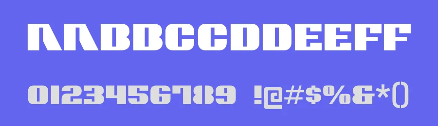 Static Surge Font by HipFonts — Display Font — thumbnail 3