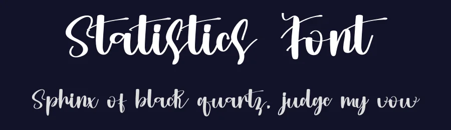 Statistics Font by inermediaSTUDIO — Script Handwritten Font — thumbnail 2