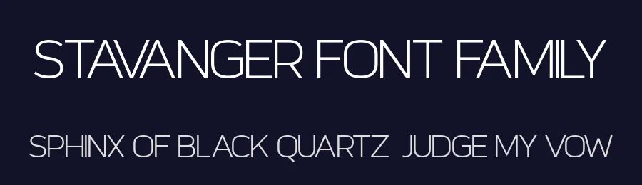 Stavanger Font Family by Nan Design — Sans Serif Font — thumbnail 2