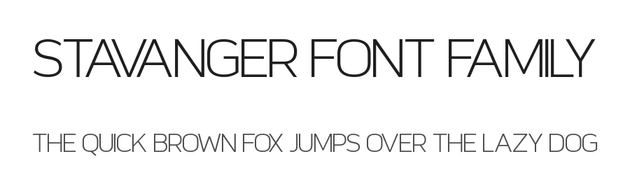 Stavanger Font Family by Nan Design β Sans Serif Font