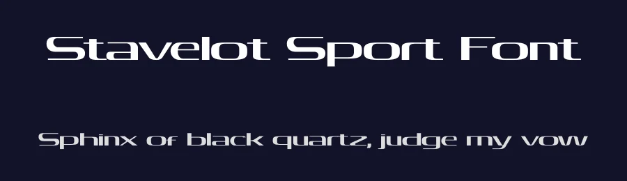 Stavelot Sport Font by firstype studio — Sans Serif Font — thumbnail 2