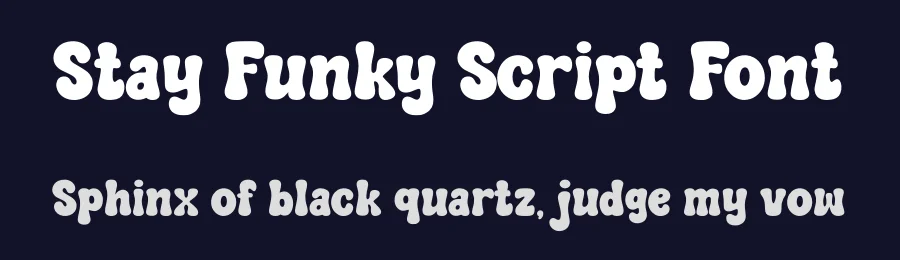 Stay Funky Script Font by Siapgraph — Display Font — thumbnail 2
