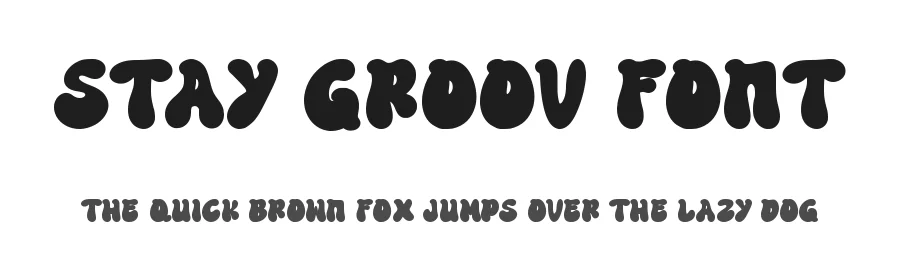 Stay Groov Font by qwrtype — Decorative Font