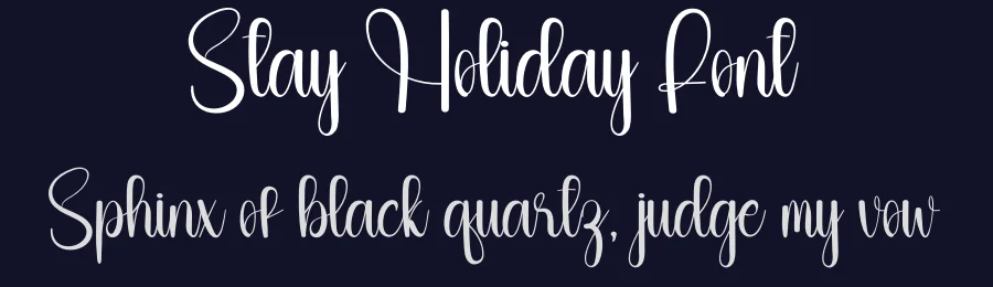 Stay Holiday Font by andikastudio — Script Handwritten Font — thumbnail 2