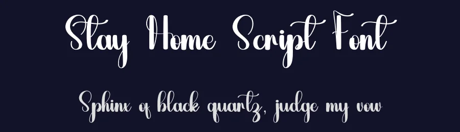Stay Home Script Font by inermediaSTUDIO — Script Handwritten Font — thumbnail 2