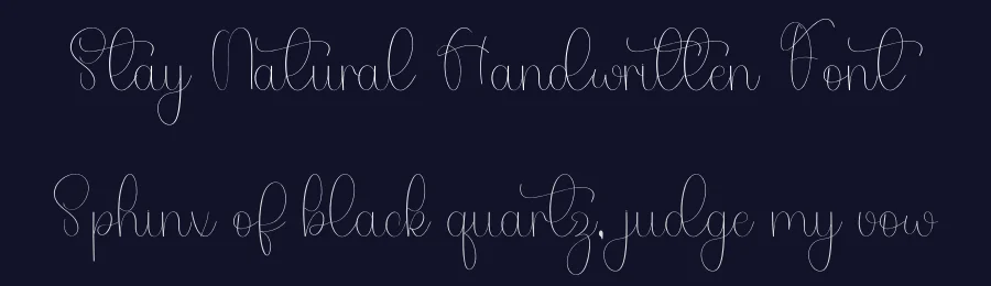 Stay Natural Handwritten Font by freshtypeink — Script Handwritten Font — thumbnail 2
