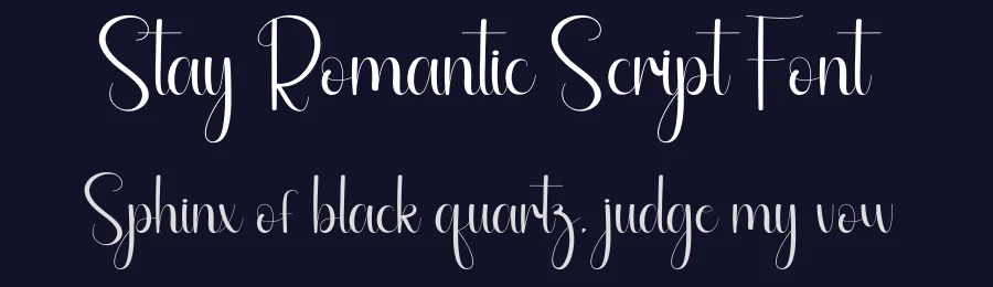 Stay Romantic Script Font by andikastudio — Script Handwritten Font — thumbnail 2