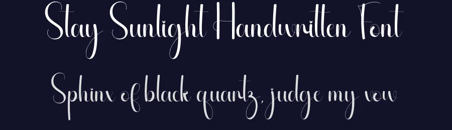 Stay Sunlight Handwritten Font by andikastudio — Script Handwritten Font — thumbnail 2