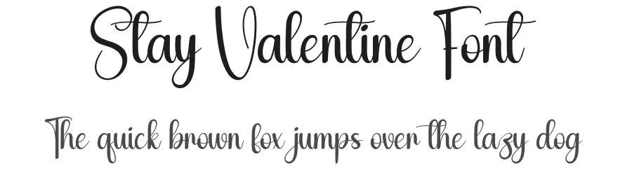 Stay Valentine Font by andikastudio — Script Handwritten Font