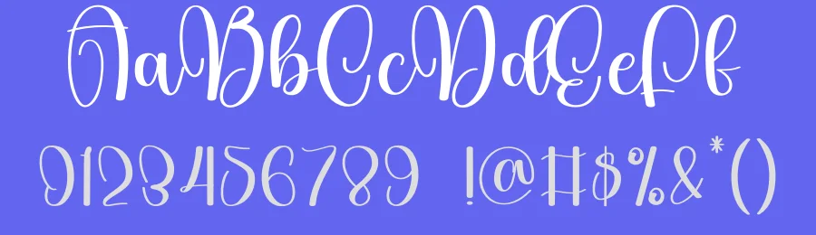 Staycation Calligraphy Font by creativeletter — Script Handwritten Font — thumbnail 3
