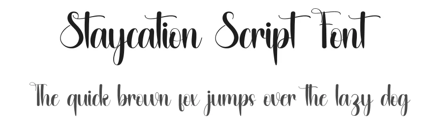 Staycation Script Font by inermediaSTUDIO — Script Handwritten Font