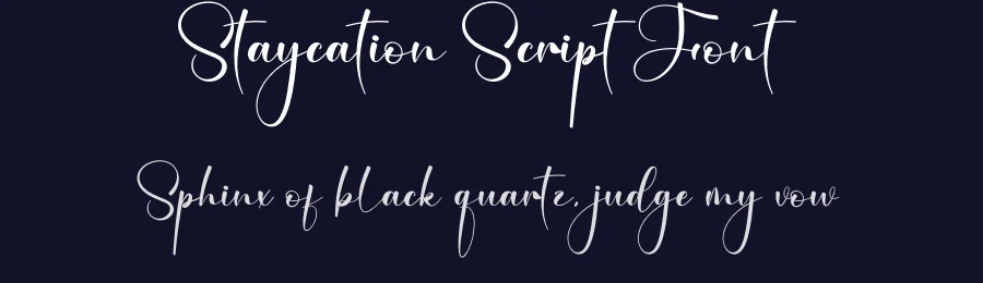 Staycation Script Font by creativeletter — Script Handwritten Font — thumbnail 2