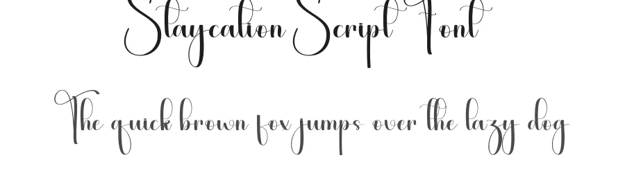 Staycation Script Font by andikastudio — Script Handwritten Font