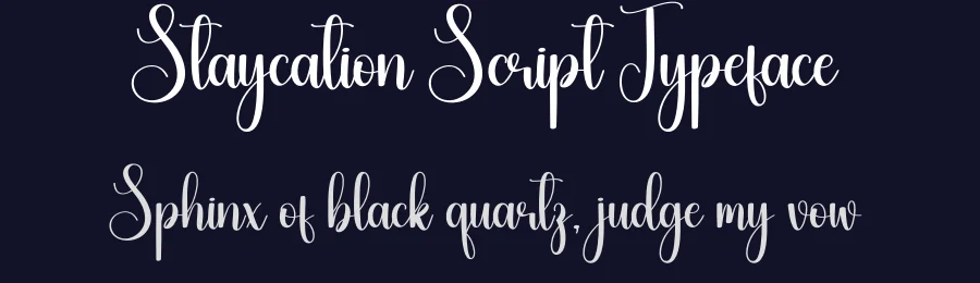 Staycation Script Typeface by creativeletter — Script Handwritten Font — thumbnail 2