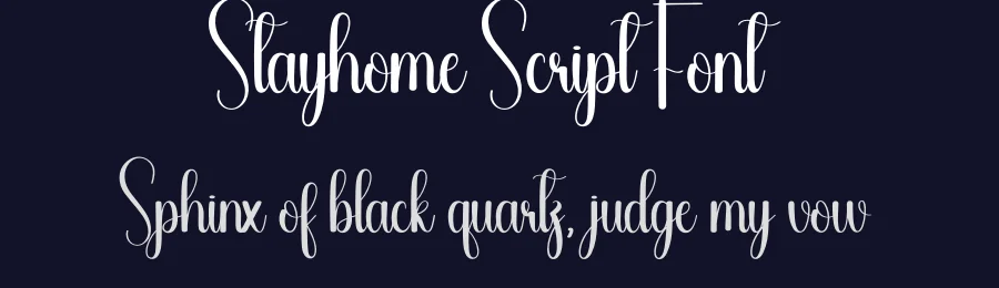 Stayhome Script Font by andikastudio — Script Handwritten Font — thumbnail 2
