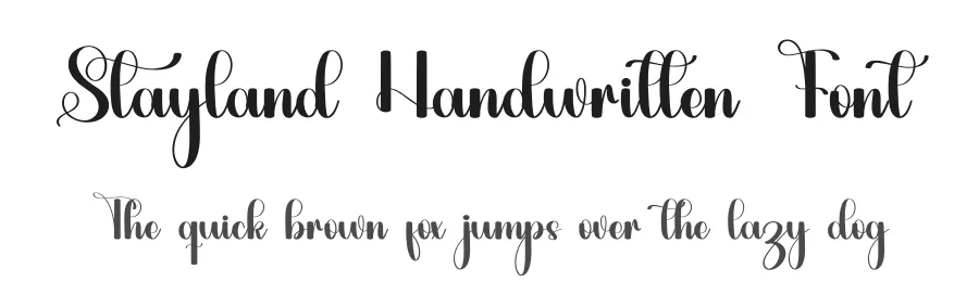 Stayland Handwritten Font by inermediaSTUDIO — Script Handwritten Font