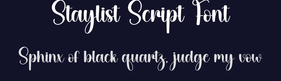 Staylist Script Font by andikastudio — Script Handwritten Font — thumbnail 2