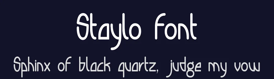 Staylo Font by Letternesia studio — Display Font — thumbnail 2