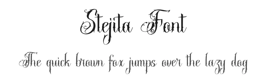Stejita Font by Denustudios — Script Handwritten Font