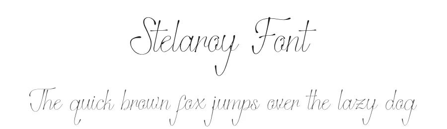 Stelaroy Font by Gracetypestudio — Script Handwritten Font