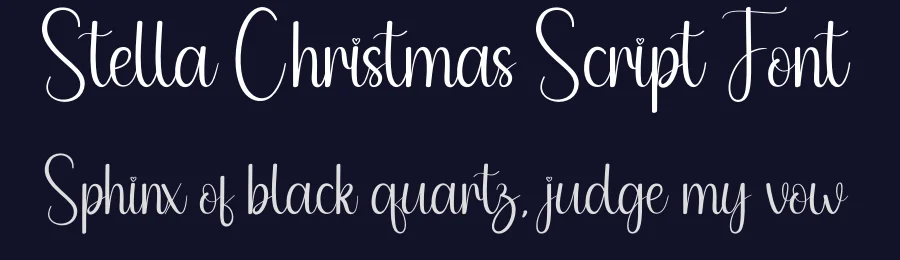 Stella Christmas Script Font by andikastudio — Script Handwritten Font — thumbnail 2