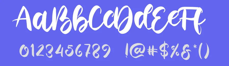Stephany Folker Font by typesme.com — Script Handwritten Font — thumbnail 3
