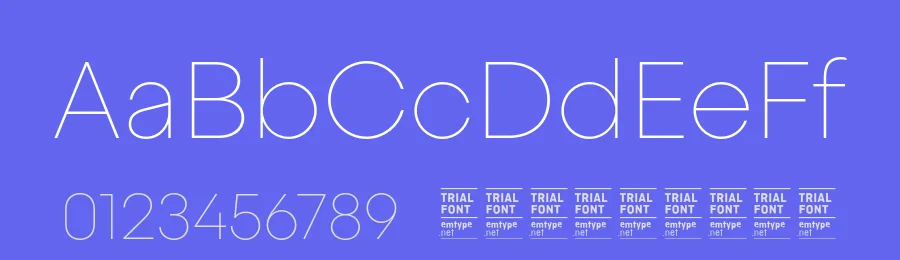 Steradian Font Family by Emtype Foundry — Sans Serif Font — thumbnail 3