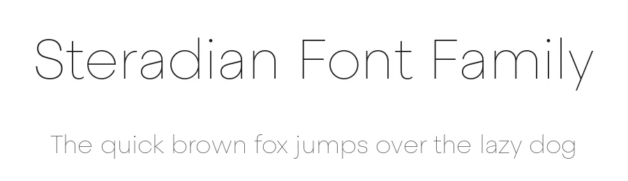 Steradian Font Family by Emtype Foundry — Sans Serif Font