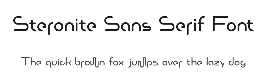 Steronite Sans Serif Font by Dasukreation — Sans Serif Font