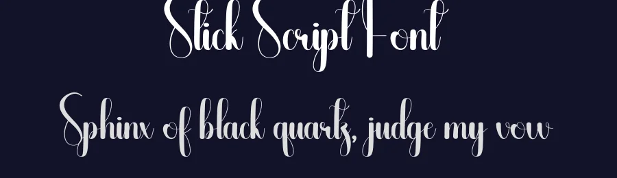 Stick Script Font by andikastudio — Script Handwritten Font — thumbnail 2