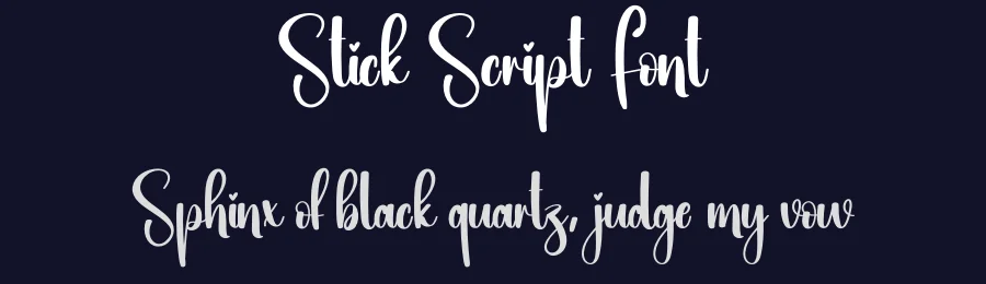 Stick Script Font by creativeletter — Script Handwritten Font — thumbnail 2