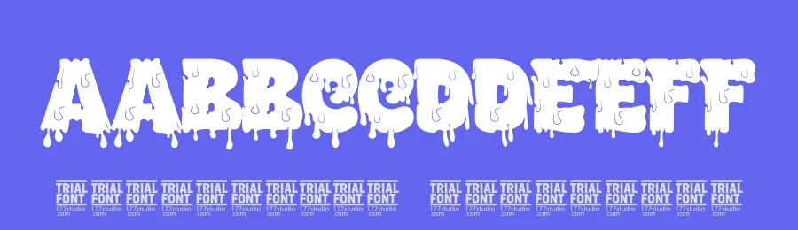 Sticker Access – Dripping Font by 177Studio — Display Font — thumbnail 3