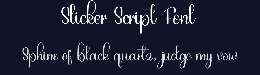 Sticker Script Font by inermediaSTUDIO — Script Handwritten Font — thumbnail 2
