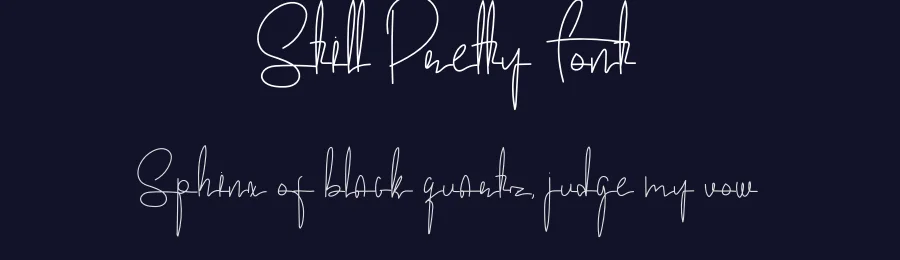 Still Pretty Font by levincreative — Script Handwritten Font — thumbnail 2