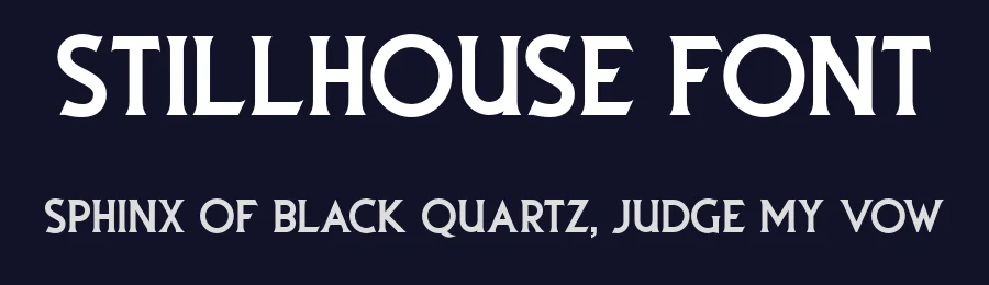 Stillhouse Font by Surplus Type Co — Serif Font — thumbnail 2