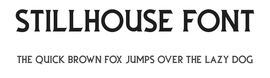 Stillhouse Font by Surplus Type Co — Serif Font