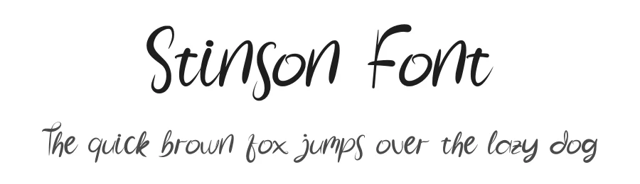 Stinson Font by Javanicestudio — Script Handwritten Font