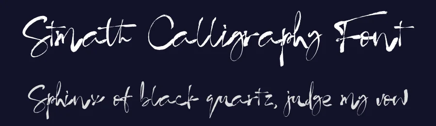 Stmath Calligraphy Font by Good Fonts — Script Handwritten Font — thumbnail 2
