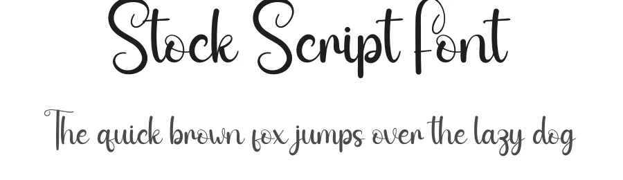 Stock Script Font by andikastudio — Script Handwritten Font