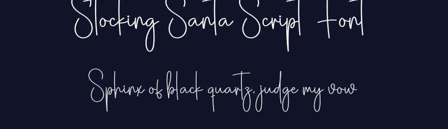 Stocking Santa Script Font by creativeletter — Script Handwritten Font — thumbnail 2