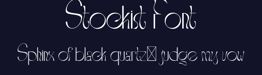 Stockist Font by Creatype Studio — Sans Serif Font — thumbnail 2
